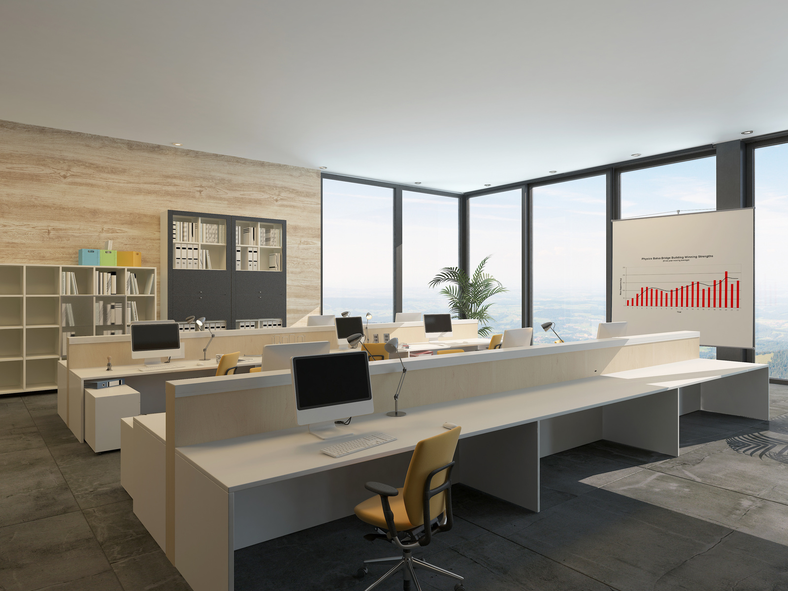 Large Bright Open-Plan Commercial Office